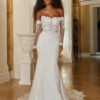 madi lane ohana mae . formfitted weddingdress
